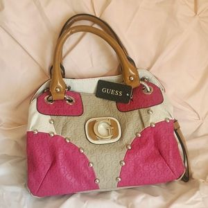 Guess multi color purse